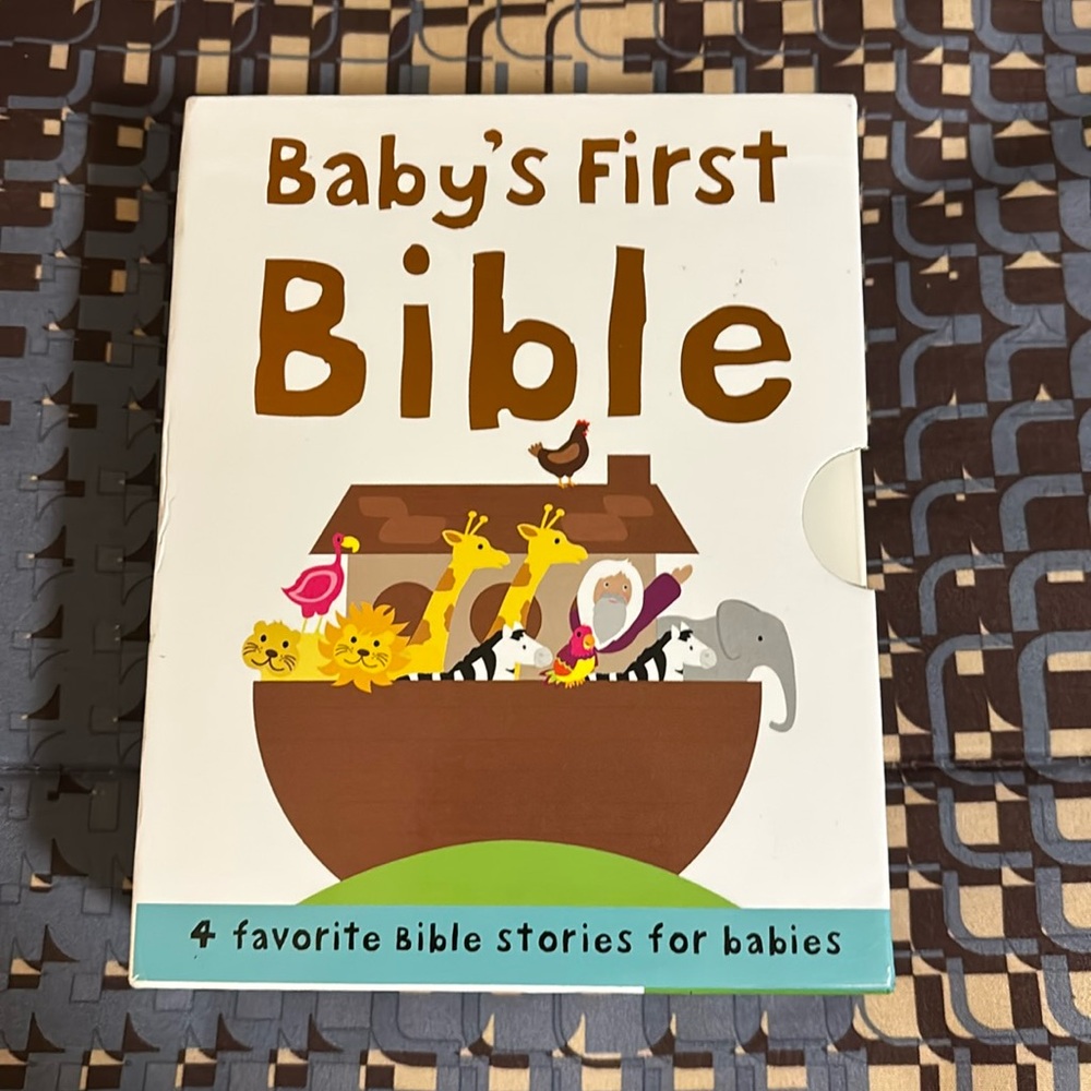 Baby’s First Bible Set of 4 Board Books Excellent Condition